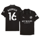 RODRIGO #16 Manchester City Spelersversie uitshirt 2025/26 - slim fit