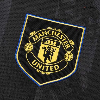 Heren Manchester United Derde Lange Mouwen Voetbalshirt 2025/26 - zijkant
