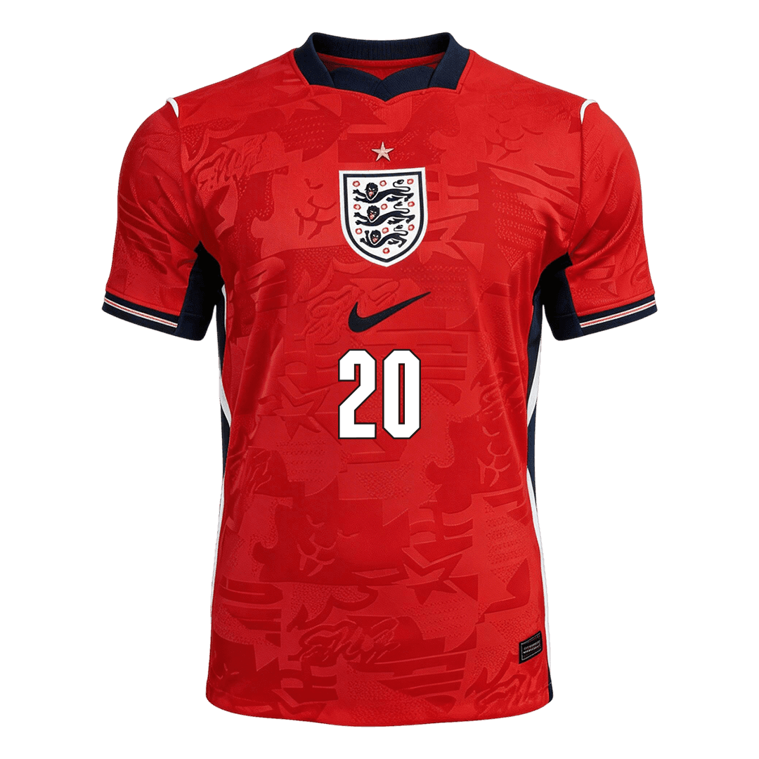 PALMER #20 Heren Engeland Uit Voetbalshirt WK Voetbal 2026 - zijkant