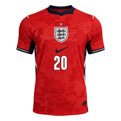PALMER #20 Heren Engeland Uit Voetbalshirt WK Voetbal 2026 - zijkant