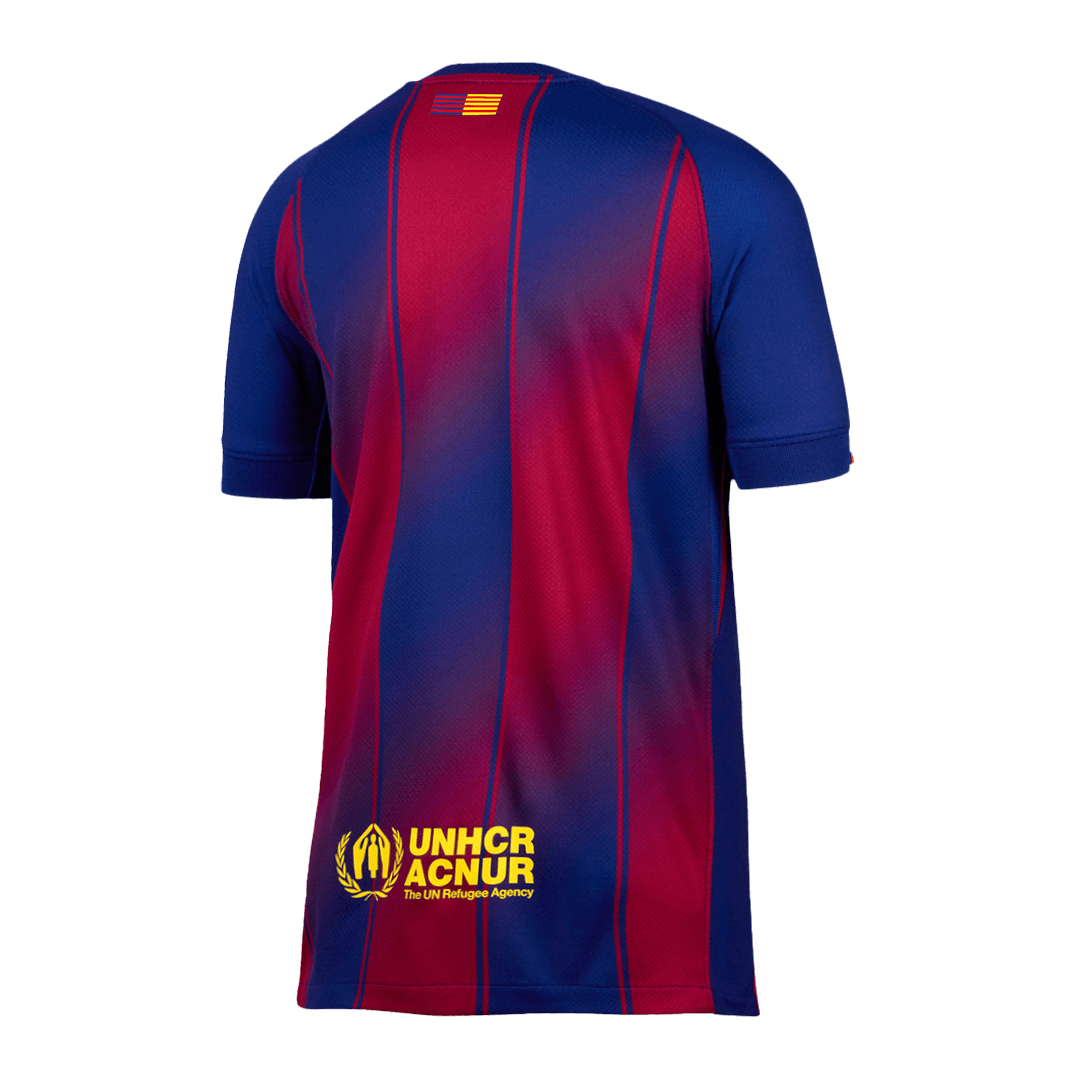 Heren Barcelona Thuis Voetbalshirt 2025/26 [PREMIUM] - achterkant