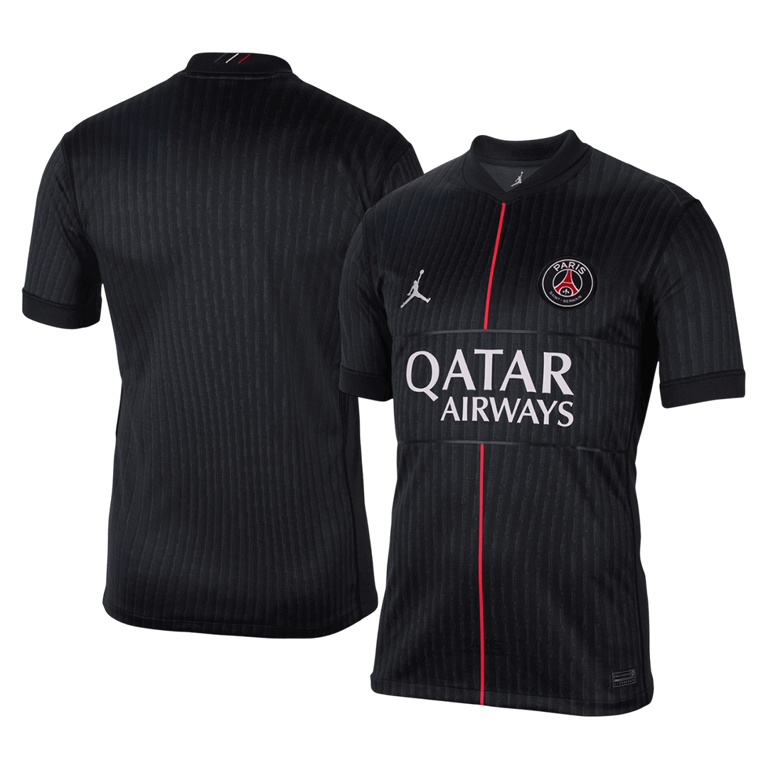 Heren PSG Vierde Uitshirt Voetbalshirt 2025/26 - detail