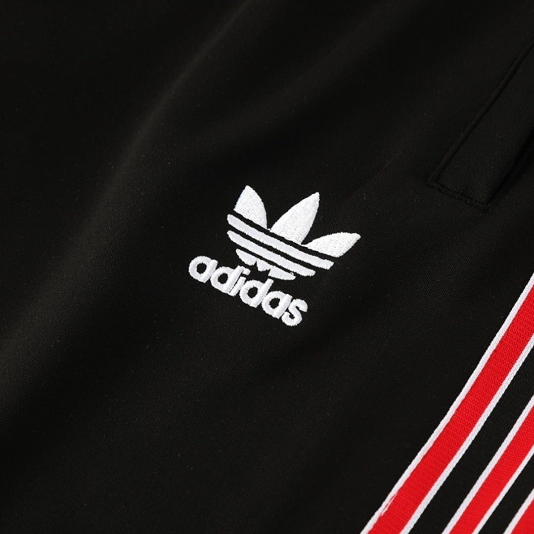 Manchester United Trainingsjack Set(Jas+Broek) 2025/26 Red&Black - foto 9