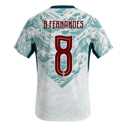 B.FERNANDES #8 Heren Portugal uitshirt WK Voetbal 2026
