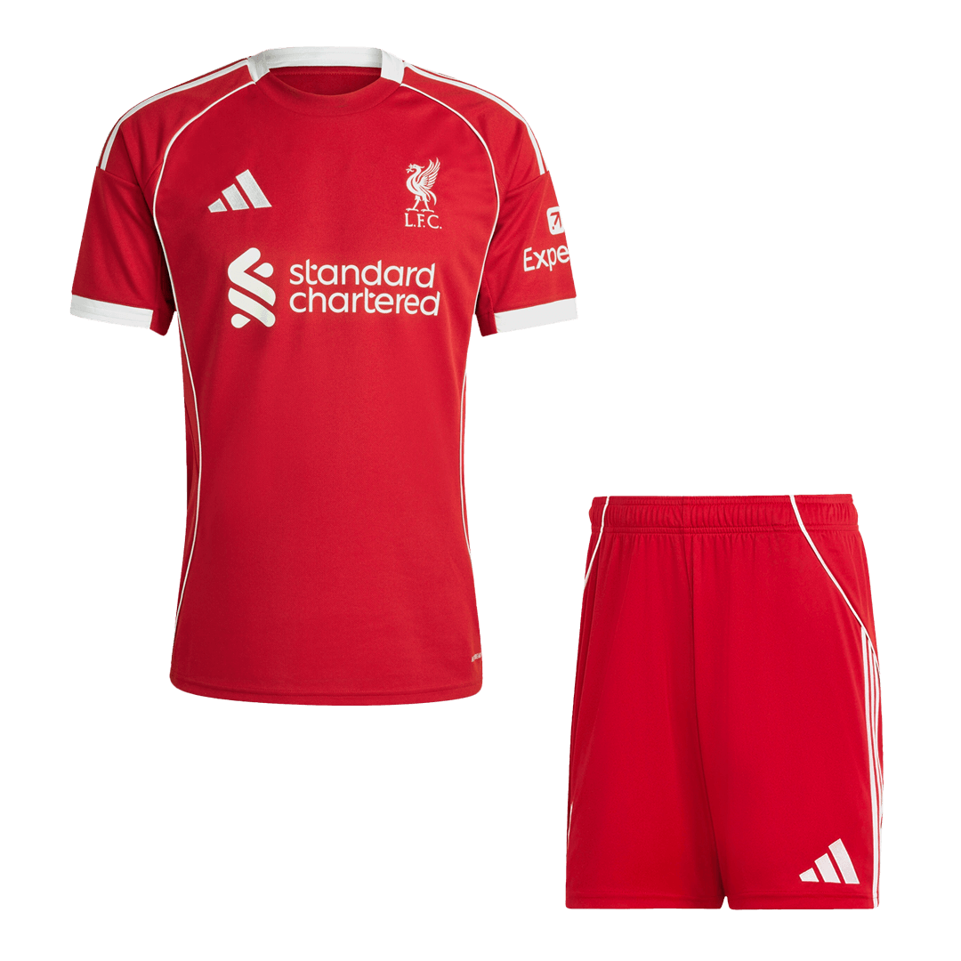 Liverpool Thuis Set 2025/26 football shirt