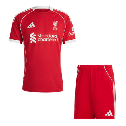Liverpool Thuis Set 2025/26 football shirt