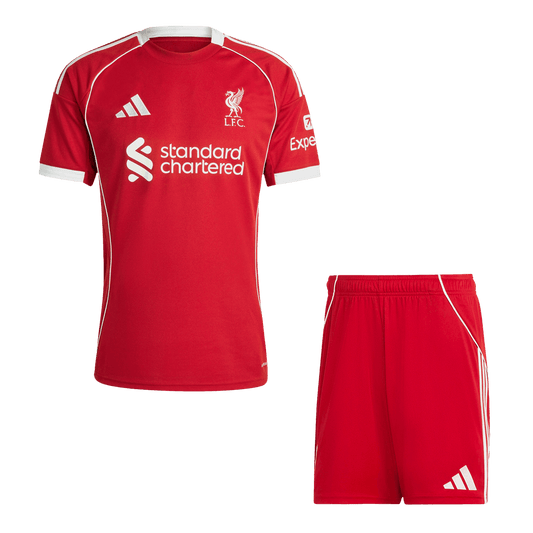 Liverpool Thuis Set 2025/26 football shirt
