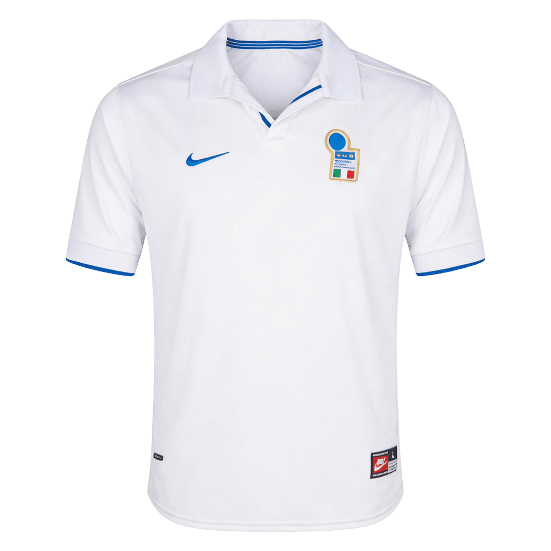 Retro Italië Uit Voetbalshirt 1998 - voorkant