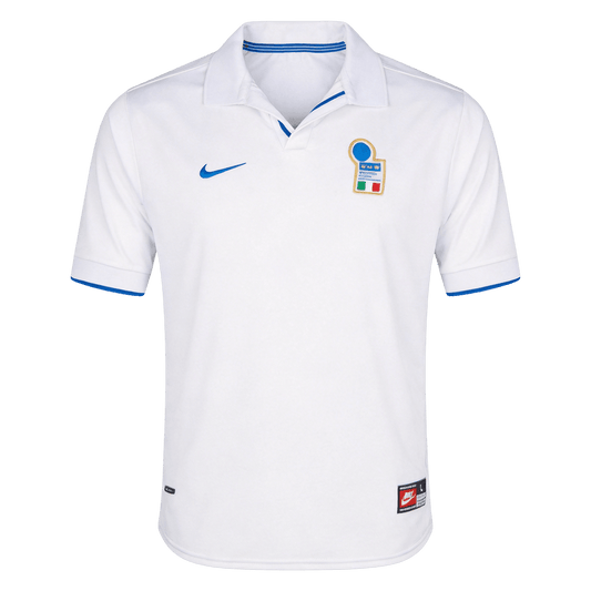 Retro Italië Uit Voetbalshirt 1998 - voorkant
