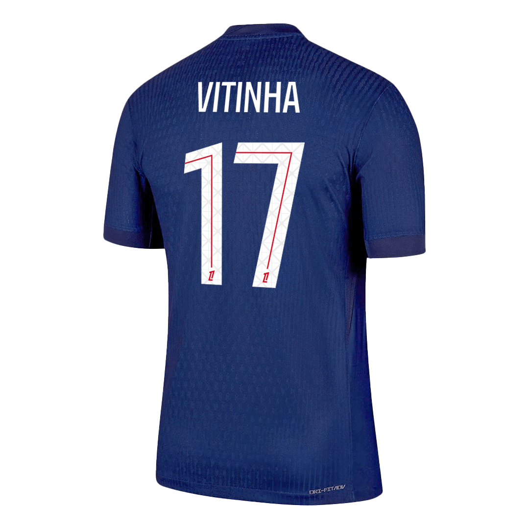 VITINHA #17 PSG Thuis Spelersversie Voetbalshirt 2025/26 - Slim Fit - foto 9