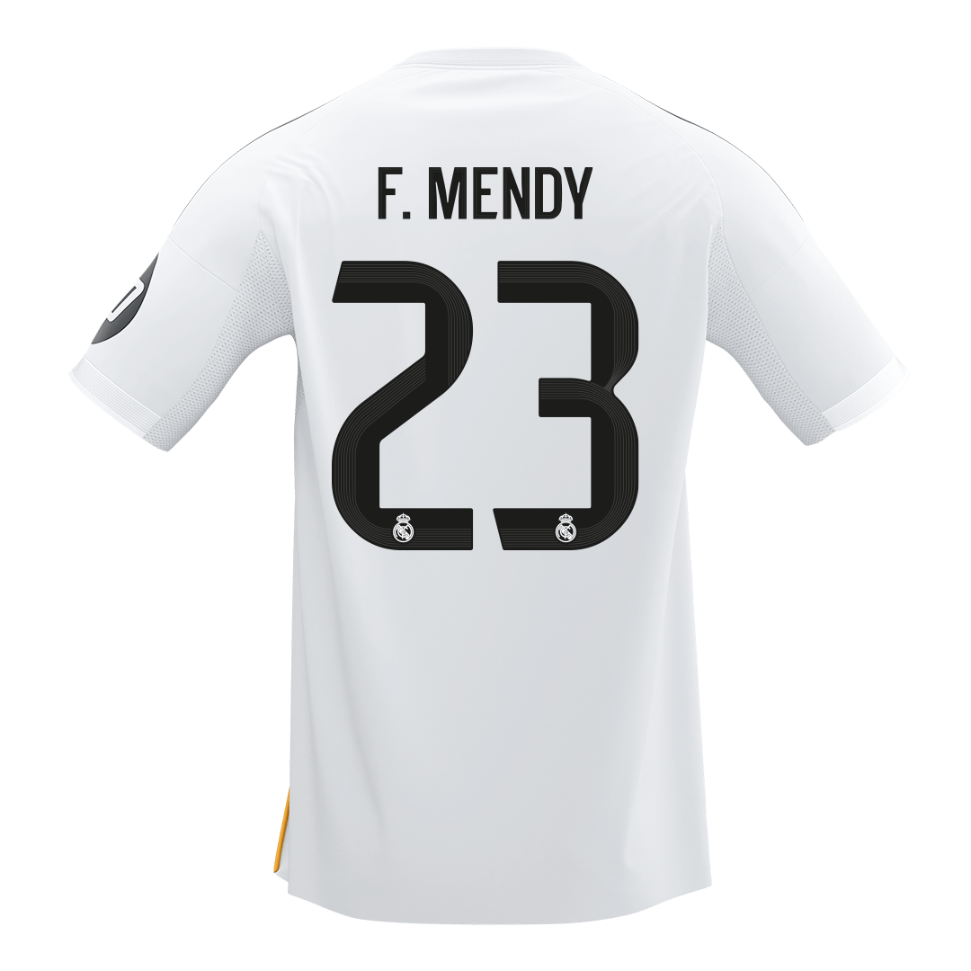 F.MENDY #23 Heren Real Madrid Thuis Voetbalshirt 2025/26 [PREMIUM] - extra