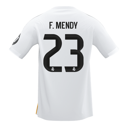 F.MENDY #23 Heren Real Madrid Thuis Voetbalshirt 2025/26 [PREMIUM] - extra
