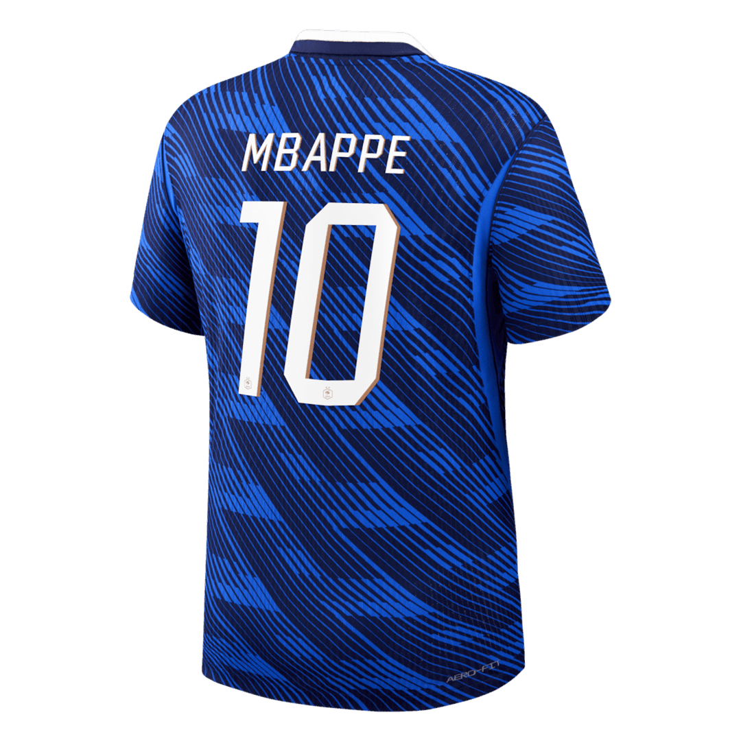 MBAPPE #10 Frankrijk Thuis Spelersversie Voetbalshirt WK Voetbal 2026 - Slim Fit - foto 9