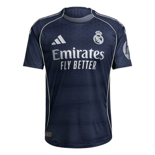 Real Madrid Uit Spelersversie Voetbalshirt 2025/26 - Slim Fit