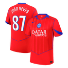 JOÃO NEVES #87 Heren PSG derdeshirt 2025/26
