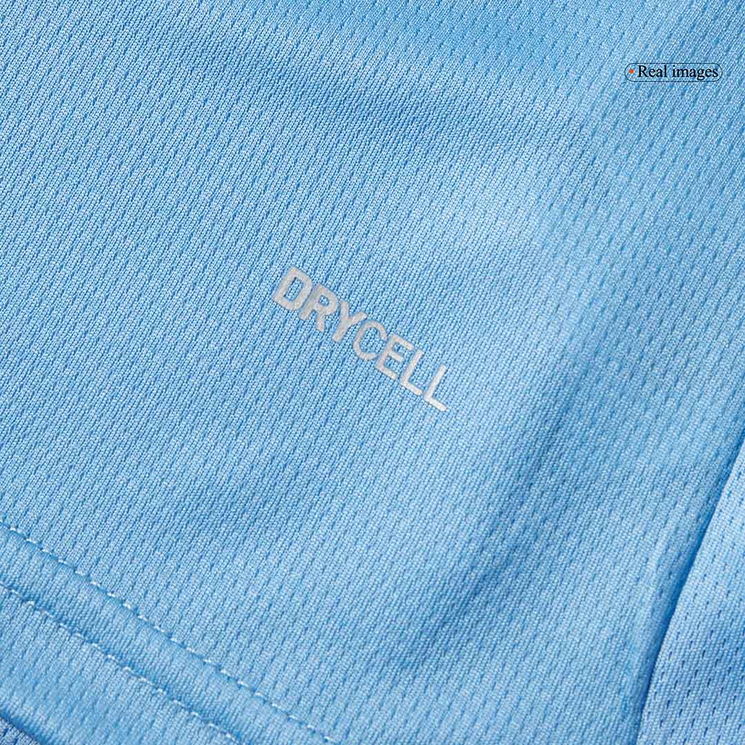Heren Manchester City Thuis Lange Mouwen Voetbalshirt 2025/26 - detail