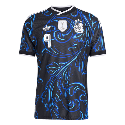 J. ÁLVAREZ #9 Argentinië Spelersversie uitshirt WK Voetbal 2026 - slim fit