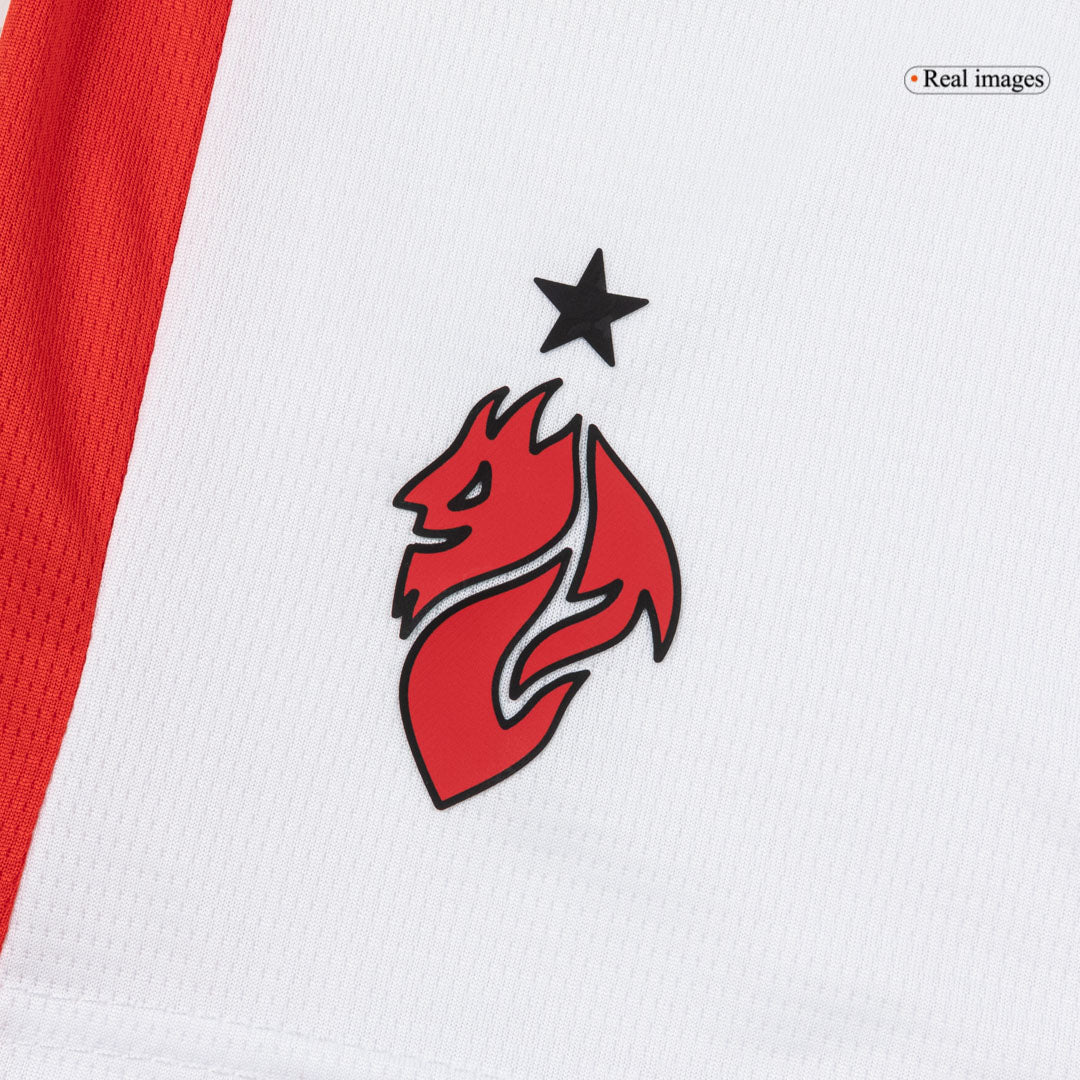 Kinder AC Milan Uit Tenue 2025/26 - model