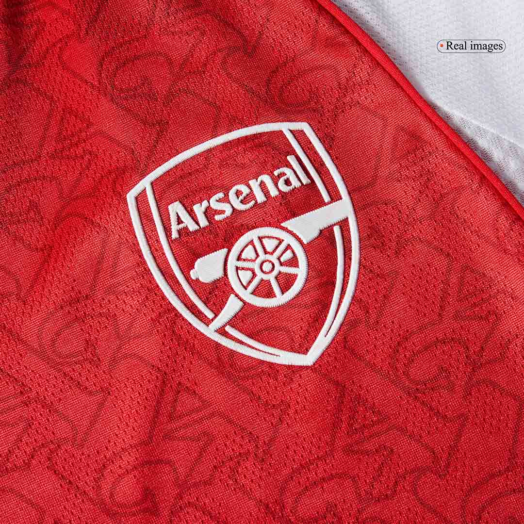 ØDEGAARD #8 Arsenal Thuis Spelersversie Voetbalshirt 2025/26 - Slim Fit - extra