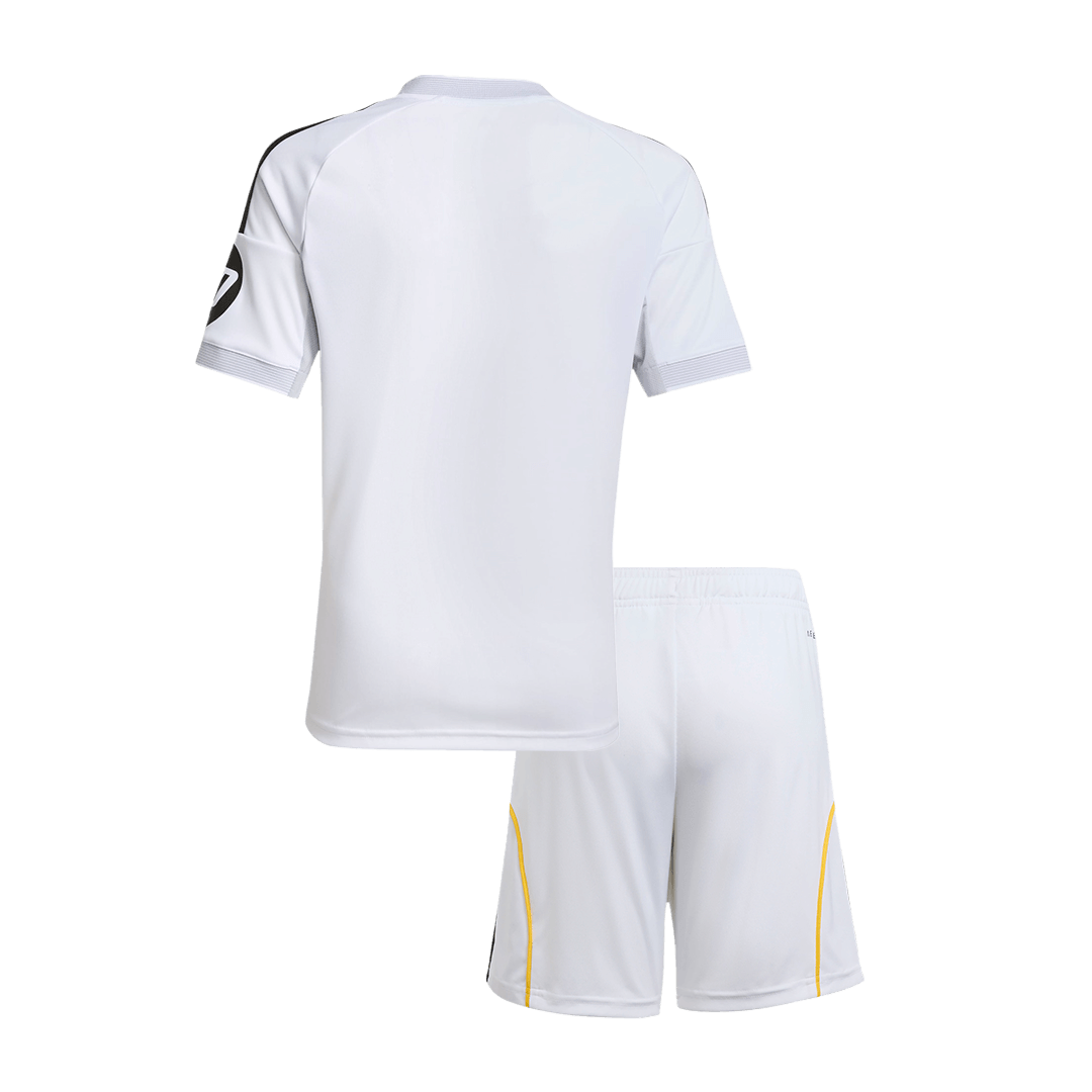 Kinder Real Madrid Thuis Tenue 2025/26 - achterkant