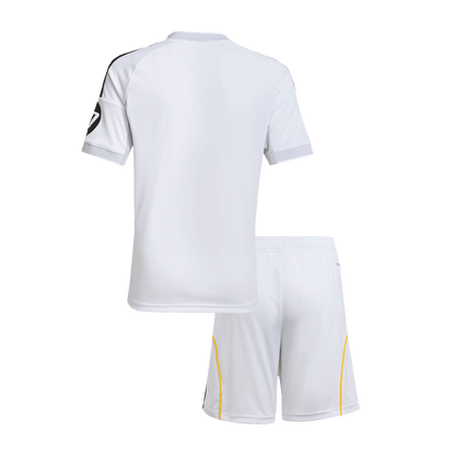 Kinder Real Madrid Thuis Tenue 2025/26 - achterkant
