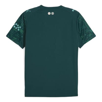 Manchester City Vierde Uitshirt Set 2025/26 - achterkant