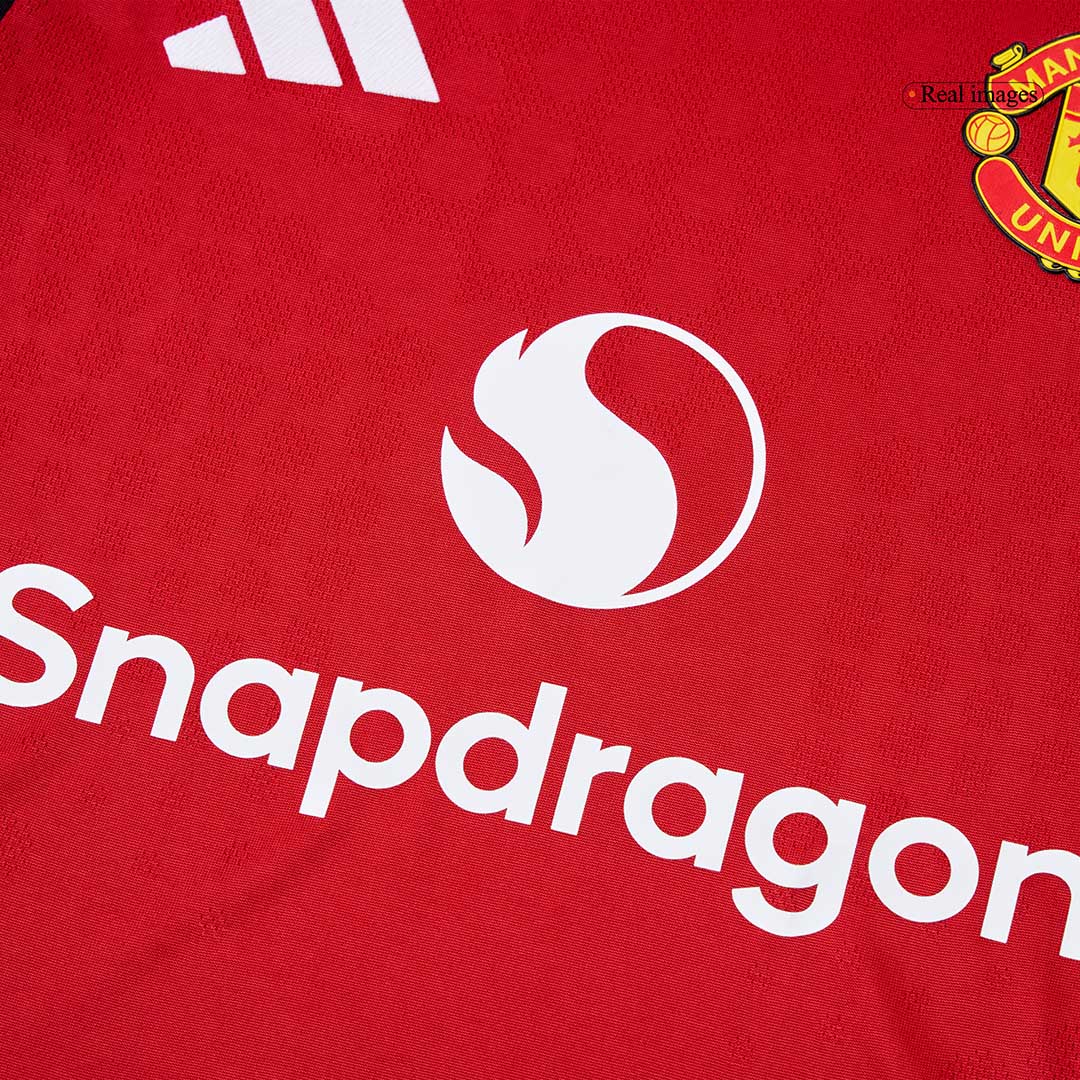 ŠEŠKO #30 Manchester United Thuis Spelersversie Voetbalshirt 2025/26 - Slim Fit - verpakking
