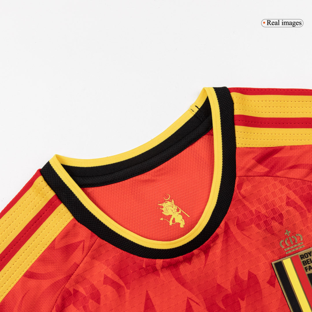 België Thuis Spelersversie Voetbalshirt WK Voetbal 2026 - Slim Fit - extra