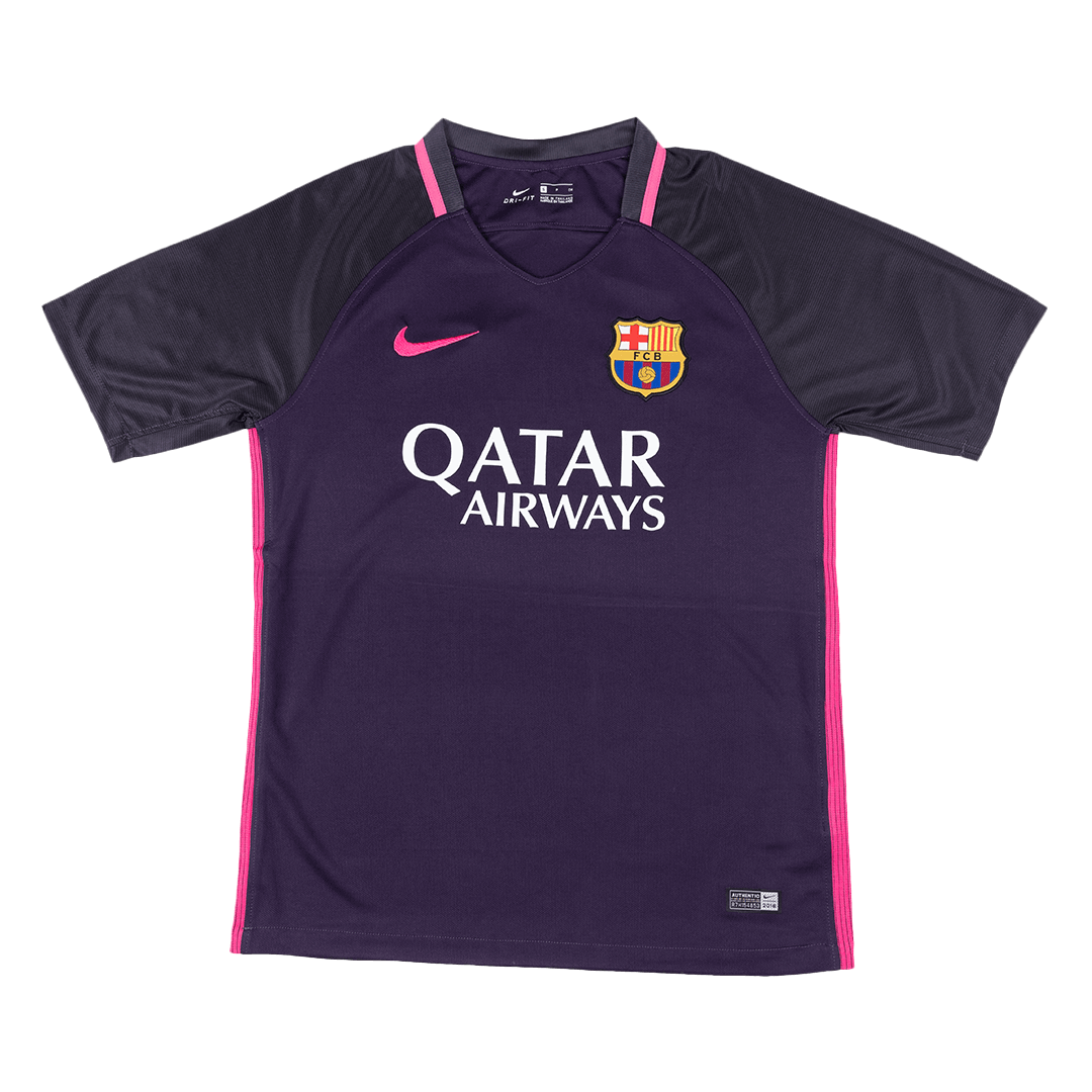 Retro Barcelona Uit Voetbalshirt 2016/17 2025/26
