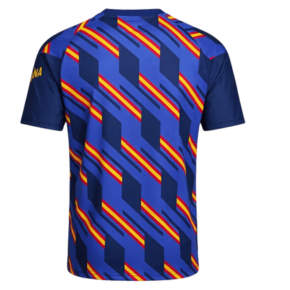 Heren Spanje Pre-Match Voetbalshirt WK Voetbal 2026 - achterkant