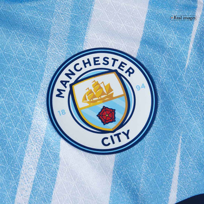 HAALAND #9 Manchester City Thuis Spelersversie Voetbalshirt 2025/26 - Slim Fit - foto 12