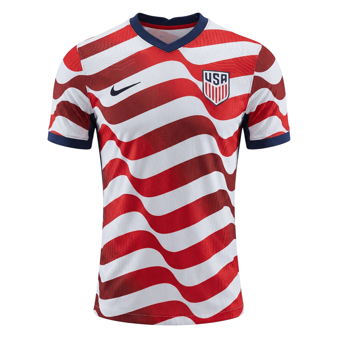 Verenigde Staten Thuis Spelersversie Voetbalshirt WK Voetbal 2026 - Slim Fit - voorkant