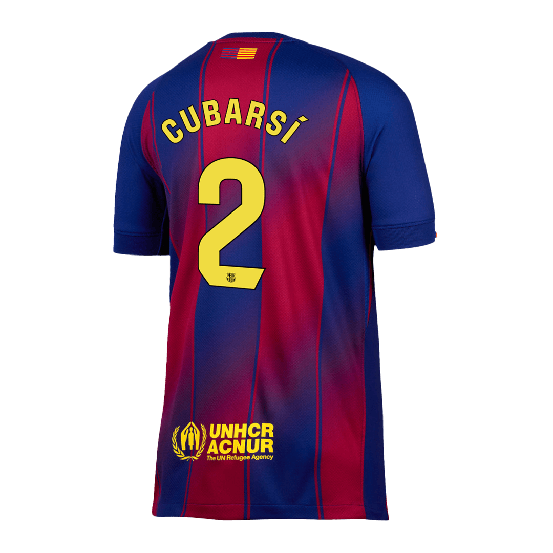 CUBARSí #2 Heren Barcelona Thuis Voetbalshirt 2025/26 [PREMIUM] - foto 12