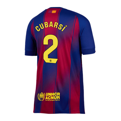 CUBARSí #2 Heren Barcelona Thuis Voetbalshirt 2025/26 [PREMIUM] - foto 12