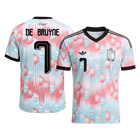DE BRUYNE #7 Heren België uitshirt WK Voetbal 2026