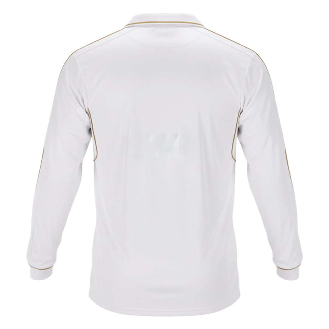 Retro Real Madrid Thuis Lange Mouwen Voetbalshirt 2011/12 - achterkant