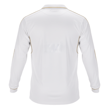 Retro Real Madrid Thuis Lange Mouwen Voetbalshirt 2011/12 - achterkant