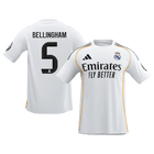 BELLINGHAM #5 Heren Real Madrid thuisshirt 2025/26 [PREMIUM]