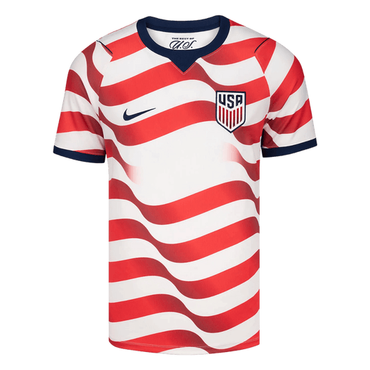 Heren Verenigde Staten Thuis Voetbalshirt WK Voetbal 2026 - voorkant