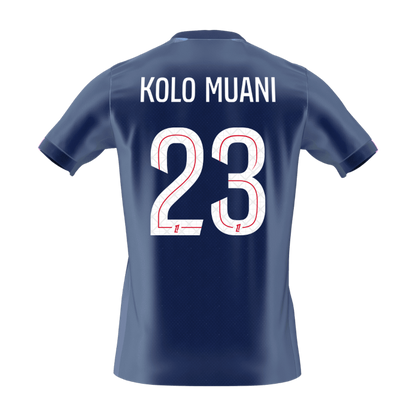 KOLO MUANI #23 Heren PSG Thuis Voetbalshirt 2025/26 [PREMIUM] - extra