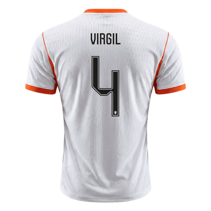 VIRGIL #4 Nederland Spelersversie uitshirt WK Voetbal 2026 - slim fit