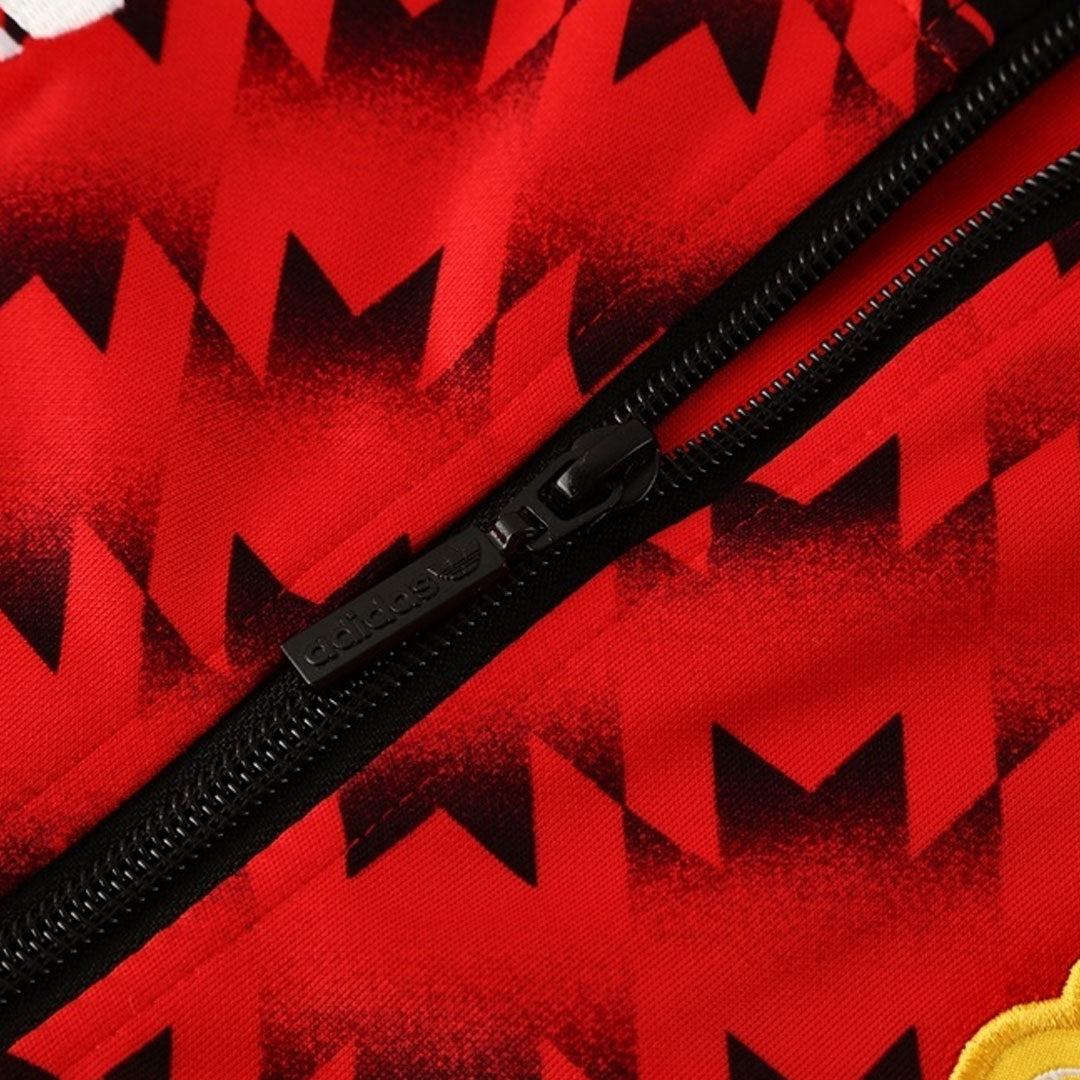 Manchester United Trainingsjack Set(Jas+Broek) 2025/26 Red&Black - foto 19