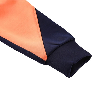 Barcelona Trainingsjack 2025/26 Navy&Orange - achterkant