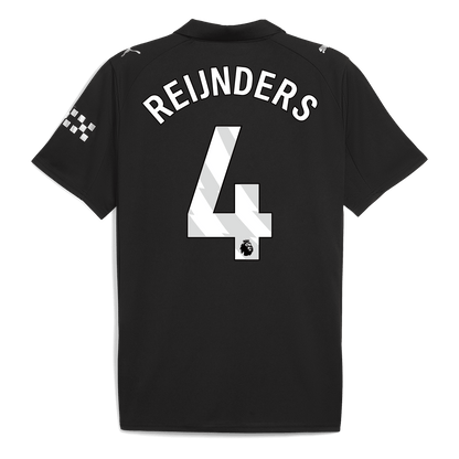 REIJNDERS #4 Heren Manchester City Uit Voetbalshirt 2025/26 - extra