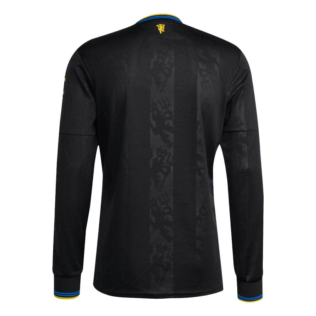 Heren Manchester United Derde Lange Mouwen Voetbalshirt 2025/26 - foto 10