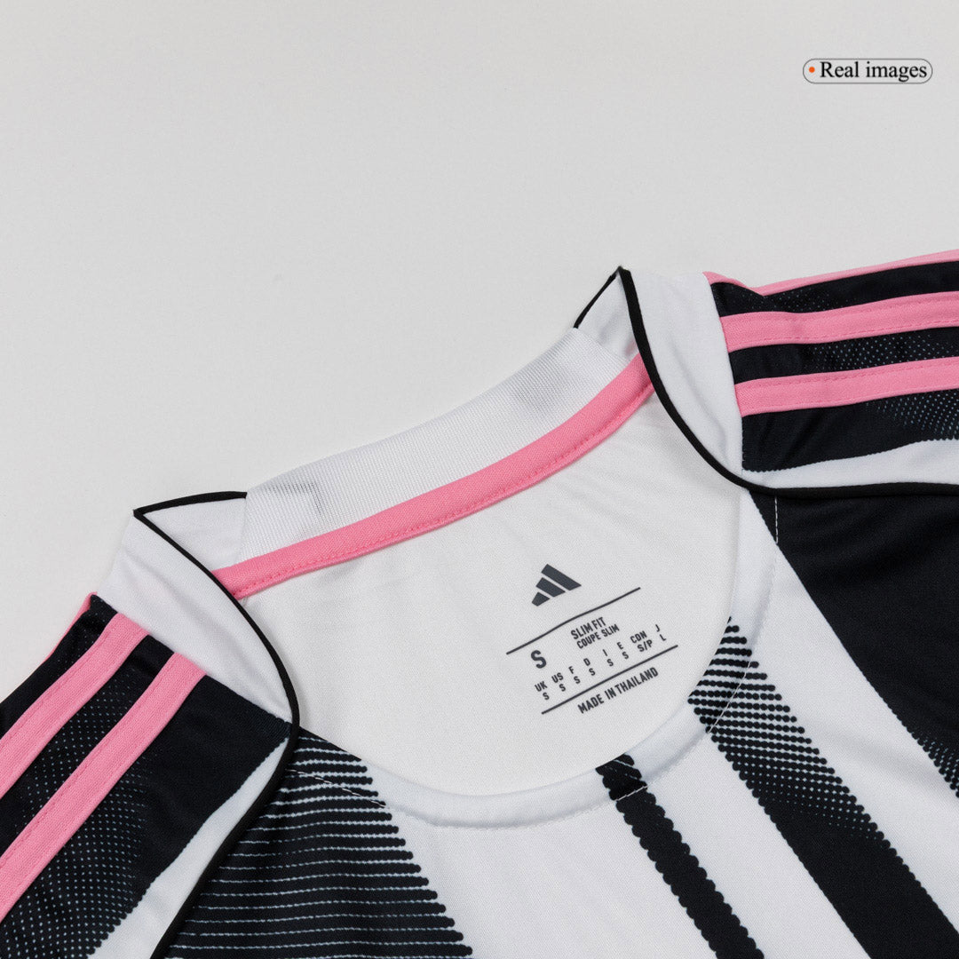 Heren Juventus Thuis Lange Mouwen Voetbalshirt 2025/26 - detail