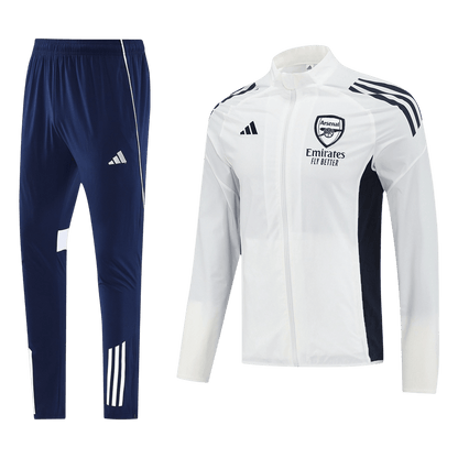 Arsenal Trainingsjack Set(top+broek) 2025/26 White - detail