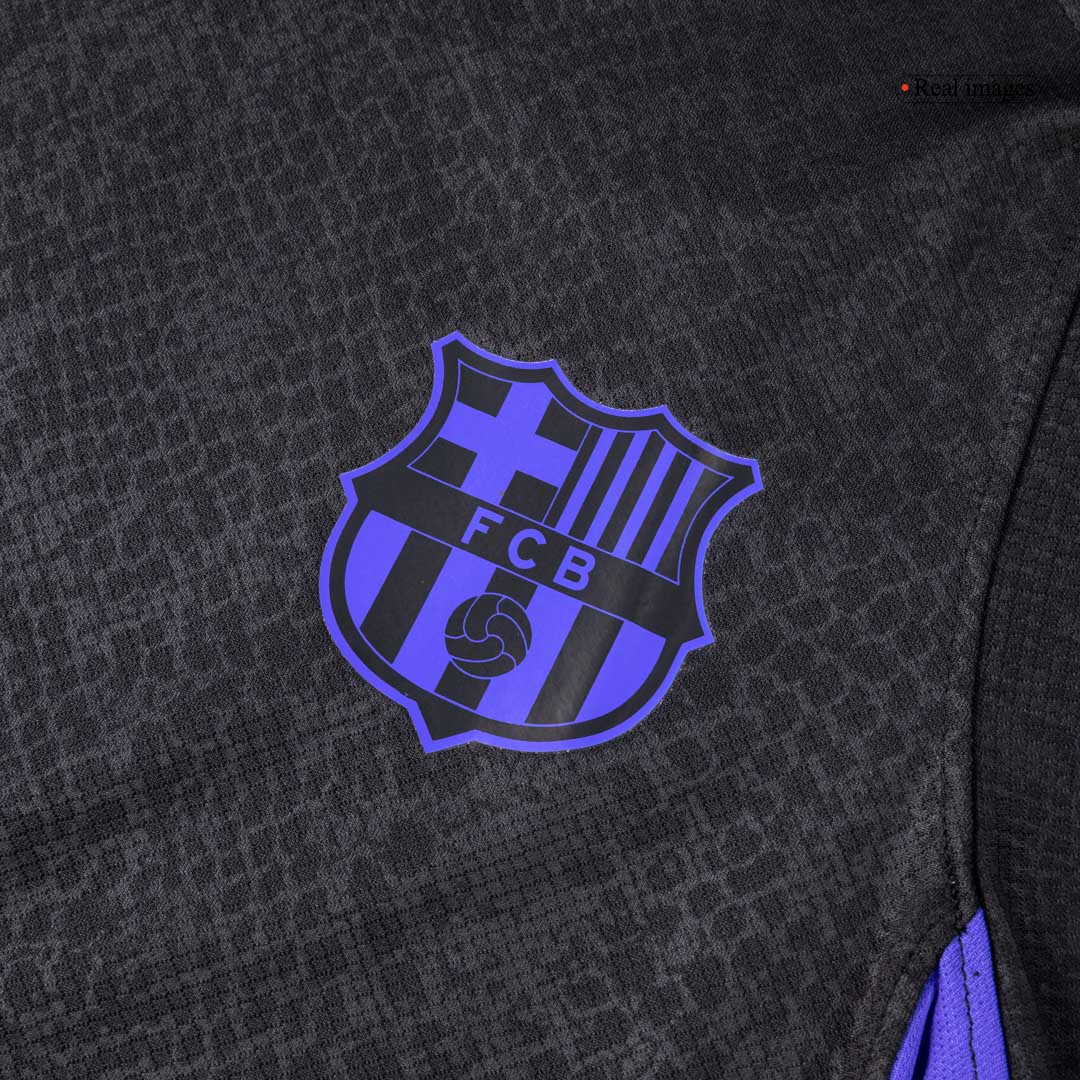 Heren Barcelona Pre-Match Voetbalshirt 2025/26 - close-up