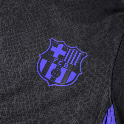 Heren Barcelona Pre-Match Voetbalshirt 2025/26 - close-up