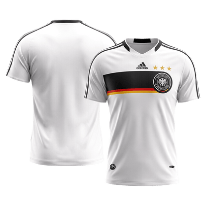 Retro Duitsland Thuis Voetbalshirt 2008 - detail